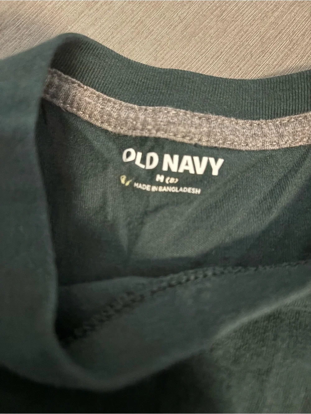 Old Navy Boys Long-Sleeve Tees in Dark Green & Camo